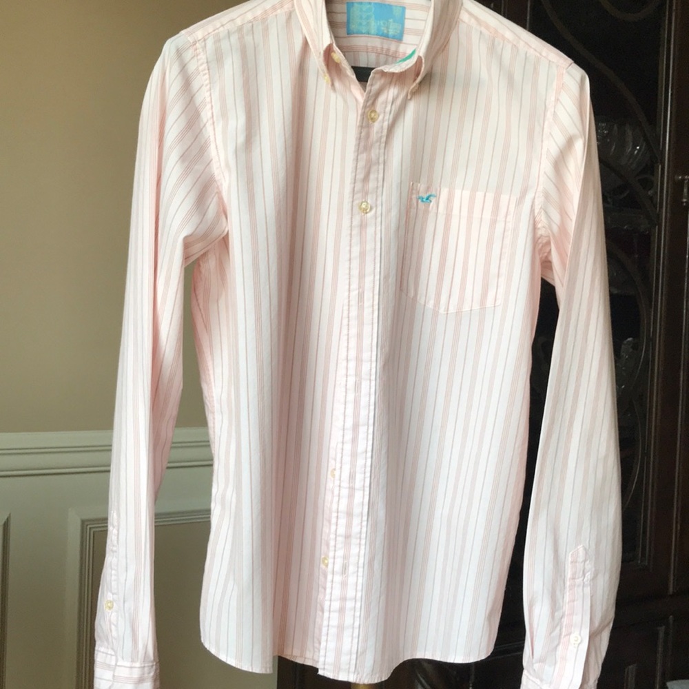 Long sleeve men’s Hollister button down. Size M